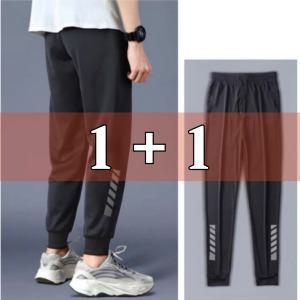 (총 2장) 9부 긴바지 라인 / 무지 타입 남자 봄 여름 헬스 짐웨어 트레이닝 바지 츄리닝 바지