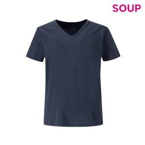 브이넥 숏슬리브 티셔츠(OZ4STT1)