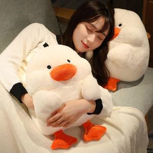 학생 여름무릎담요 차량용쿠션담요 오리인형담요