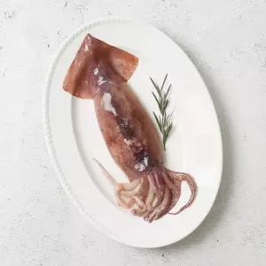 자연산 손질 오징어 6마리 냉동 통오징어 원양산 업소용 오징어링 (270g x 3팩)