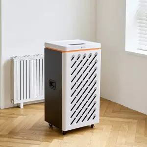 [롯데알미늄]롯데 업소용 제습기 LDH-9055 산업용 대용량 이동식 공장 창고 지하실 박물관