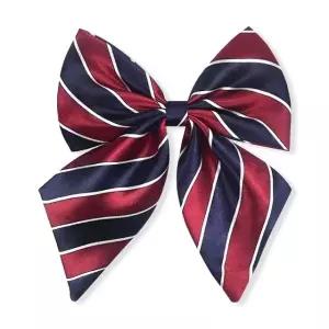 고품질 호텔리어리본 유니폼 리본 넥타이 레드 체크 세라복 유니폼 교복 여자넥타이 (WFHS7WE)