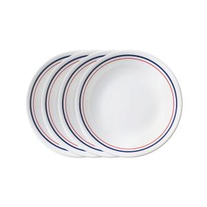 [대구백화점] [코렐]레드앤블루 습접시 4p