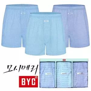 [BYC] ECF3053 모시메리박서 남성트렁크팬티3매입