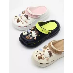 [하프클럽/]캐릭터 아쿠아 통굽 슬리퍼샌들 6cm