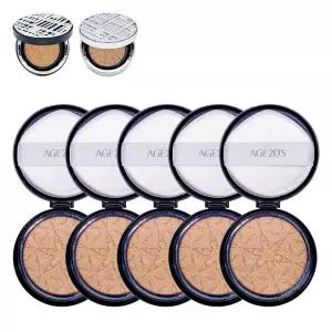 에이지20S 쿠션 에이지투웨니스 3D 터치 하이 커버 쿠션 블랙라벨 에디션 리필5개