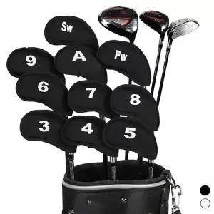 베이직 무지 골프 아이언커버 실속형 세트 10개