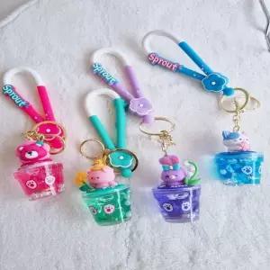 [하프클럽/]세아동물친구들 워터볼 오일키링