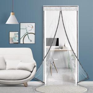 보급형 자석방풍막 120x210cm 방풍비닐 현관문 보온 현관 난방비 절약 창문용 붙이는 가게