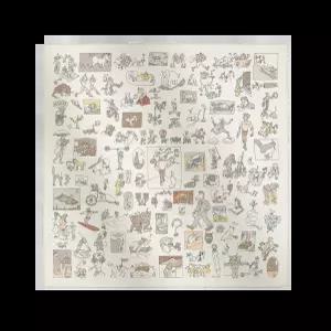 에르메스 스카프 Carre Libre scarf 70 H984212S 12 블랑