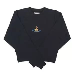 [비비안웨스트우드]비비안 웨스트우드 여성 애슬레틱 스웨트셔츠 블랙 1I010001 J006O N401