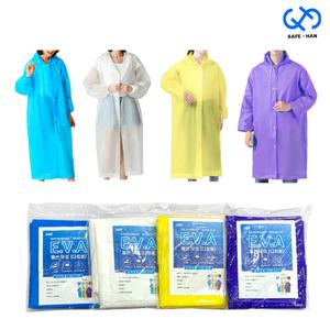 작업용 EVA 다회용 우의 20개 비옷 레인코트
