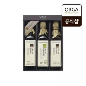 [올가] ORGA 우리콩 간장 선물세트(420mlx3개입)