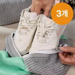 운동화 세탁망 빠래빠래 3개 세트 신발 운동화 실내화 주머니 극세사