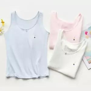 [보리보리/엠에스키즈]아이러브유 주니어 런닝형 브라(1단계)/나시브라