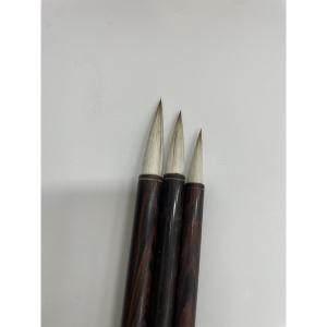 채색붓 진품랑양겸호필 대중소 세트 한국화재료 동양화붓 민화용 - 1566