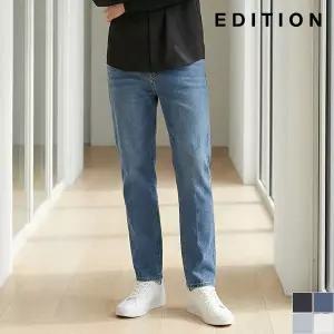 [에디션]테이퍼드 크롭 워싱 데님팬츠 (NND5DP1992)