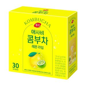 동서 애사비 콤부차 레몬 라임 30T x 4개