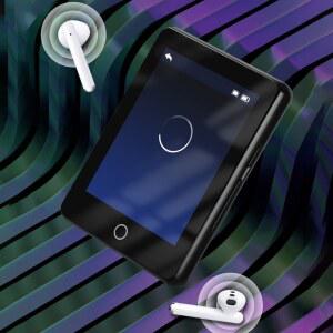 MP4 16 32GB MP3 플레이어 5인치 터치 스크린 휴대용 음악 블루투스 호환 지원 FM 라디오 전자책