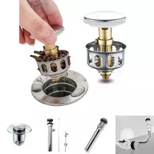 교체용 세면대 팝업 거름망 간편교체 풉업/폽업/폼업/세면기/마개/부품/고무/일체형/스텐/수전/세면대용