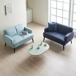 에보니아 칸나 2인용 쇼파 패브릭 / 2인 소파