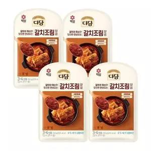 [CJ제일제당][T]백설 다담 갈치조림양념150g x4개