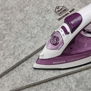 양모아이론매트(휴대용)46*30cm/울다림판/울매트/소음방지패드