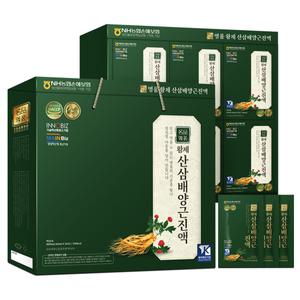 황제 산삼배양근진액 60ml x 30포 1박스 건강 효도 명절 설 추석 선물