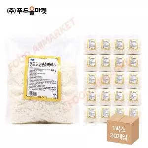 청은 건조코코넛슬라이스 400g 한박스 (400g x 20ea)