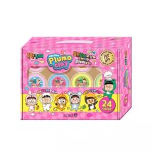 보아스린 흔한남매 쁠루모 클레이 24색세트