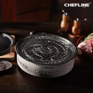 [셰프라인] 멀티 전기화로 고기불판 석쇠그릴 구이요리