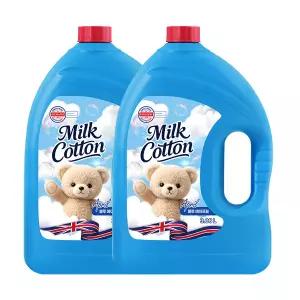 [아토세이프]밀크코튼 고농축 섬유유연제 에이프릴 3.06L 2개