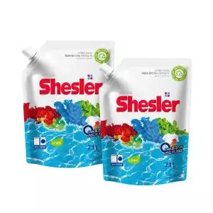 [아토세이프][쉬슬러] 액체 세탁세제 리필 에이프릴 2.1L 2개