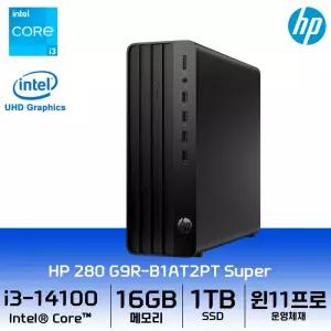 HP Pro SFF 280 G9R-B1AT2PT Super 데스크탑 i3-14100/16GB/1TBB/W11P 미니 슬림 인텔 윈도우