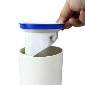 역류방지 PVC 파이프 트랩 배수구 밸브 배관 소켓