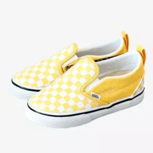반스 키즈 유아 아동 신발 운동화 슬립온 찍찍이 컬러 띠어리 체커보드 바나나 크림 1578365
