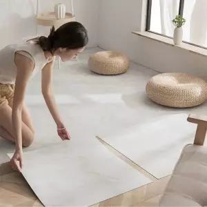 틴다샵 붙이는장판 셀프 붙이는 거실 바닥재 접착식 5장