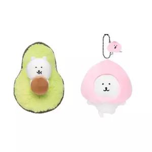농담곰 아보카도 복숭아 피치 담곰이 키링 키홀더