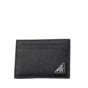 MUST IT_[국내배송] 카드지갑 삼각로고 블랙 공용 2MC149