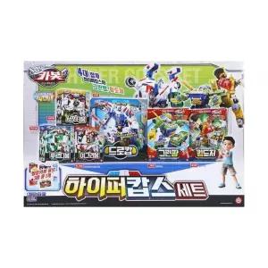 헬로카봇 하이퍼캅스 세트 킹도저HC-B-091Y 그린팜HC-B-098G 큐브3종HC-CUBE01 코와샵