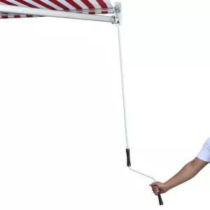 어닝 손잡이 수동 핸들 차양막 야외 상점 레버 농막