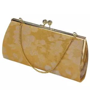 [보리보리/예가한복]성인 한복 실크 손가방 은사단 황금