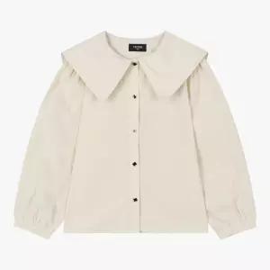 [셀덴]빅카라 블라우스-EDBW23D13_94 IVORY