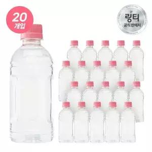 링티제로 복숭아맛무라벨 340ml x 20PET