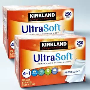 코스트코 건조기시트 250매 x2개 (500매) 커클랜드 드라이시트 섬유유연제