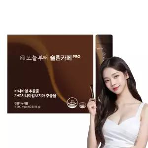 [오늘부터]슬림카페(60포) 다이어트 커피 혈당케어 가르시니아 HCA 바나바