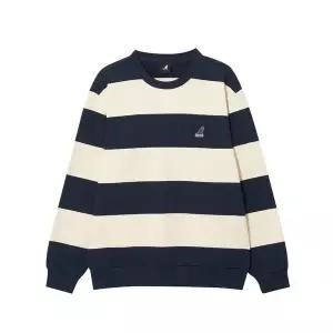 갤러리아 [캉골] 볼드 스트라이프 스웨트셔츠 1785 네이비 (KRFCRT17850)