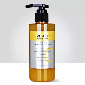 미샤 비타씨플러스 올인원 팩 폼 클렌저 200ml