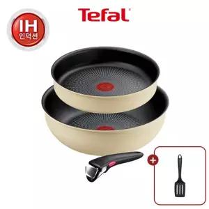 테팔 매직핸즈 크렘드버터 3p+(팬24+웍26+손잡이)+뒤집개