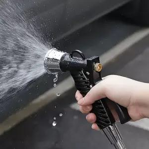 세차 원예 청소 강력분사 다기능 분사기 스텐 호스 3m/베란다/스프레이건/청소용/주름/호수/고압/정원/분무